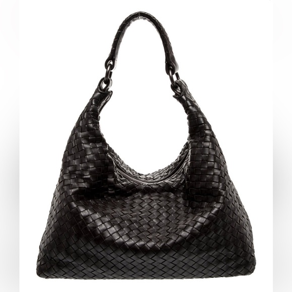 Bottega Veneta Handbags - EUC Bottega Veneta Intrecciato Sloane Style Hobo Bag in Brown
